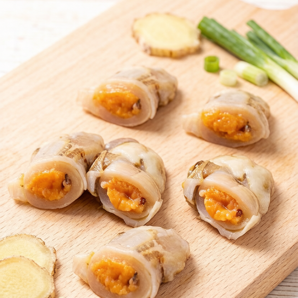 Carne di Cannolicchio con Uova